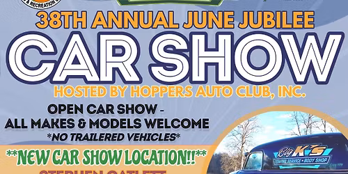 38th Annual June Jubilee Car Show
