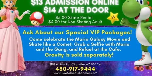 \ud83c\udf44 Mario Galaxy Glow Skate\ud83d\udcab