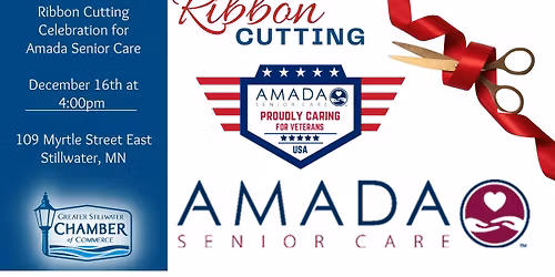 Ribbon Cutting Welcome for Amada Senior Care!