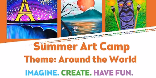 Summer Art Camp: Full Week Sign Up August 3rd - 7th