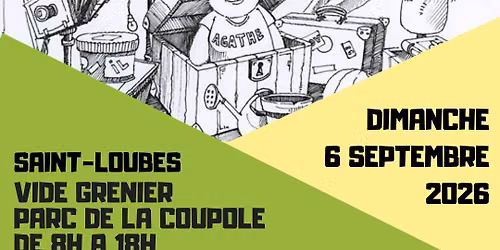 VIDE GRENIER DU 6 SEPTEMBRE AU PARC DE LA COUPOLE