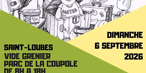 VIDE GRENIER DU 6 SEPTEMBRE AU PARC DE LA COUPOLE