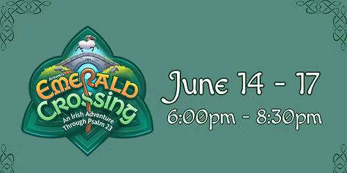 Peace Church VBS 2026 - Emerald Crossing