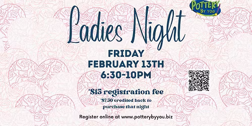 Ladies Night at Pottery By You!