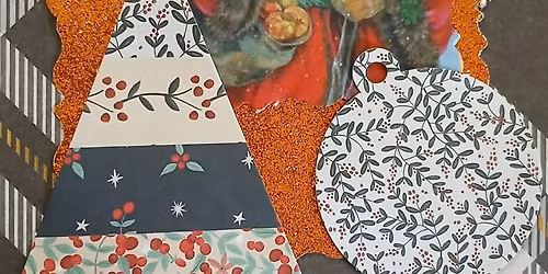 $ 30 Christmas Card Making class 