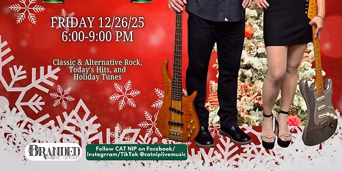 CAT NIP DUO Christmas at Fox Hollow Vineyards