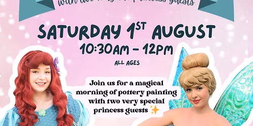 Princess Pottery Painting Experience \ud83d\udc51\u2728