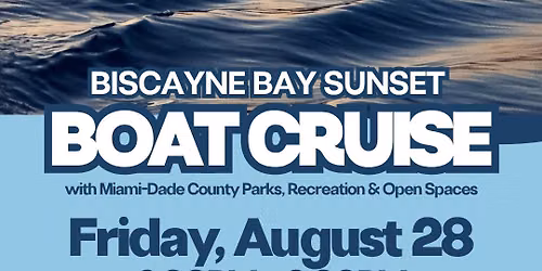 Biscayne Bay Sunset Boat Cruise