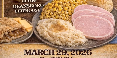 70th Annual Palm Sunday Ham Dinner