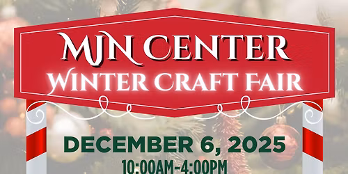 MJN Center Annual Winter Craft Fair