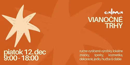 VIANOČNÉ TRHY V Calma Studio