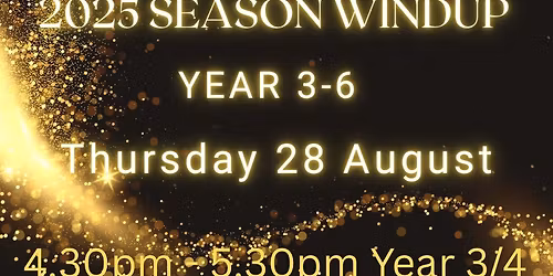 Season Windup Year 3 - 6