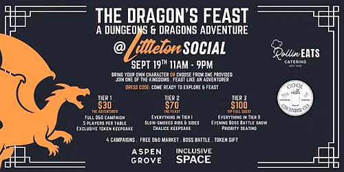 The Dragon's Feast \u2014 A Dungeons & Dragons Adventure at Littleton Social