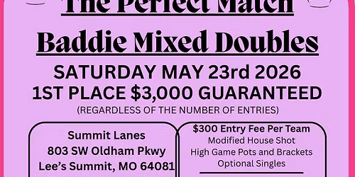 The Perfect Match Baddie Mixed Doubles