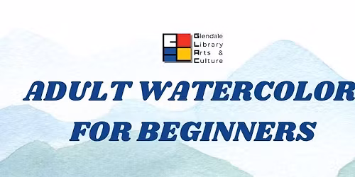 Adult Watercolor  For Beginners