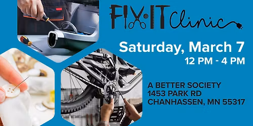 Fix-It Clinic Hosted by A Better Society and RecycleCarver