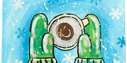 Cozy Cocoa Canvas Painting