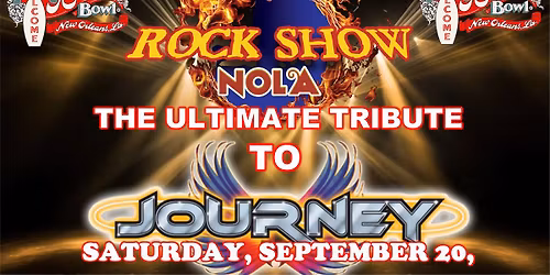 ROCK SHOW NOLA JOURNEY TRIBUTE @ ROCK N BOWL