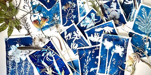 Cyanotype on Paper Workshops at Mare Wilson Art Studio
