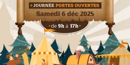 March\u00e9 M\u00e9di\u00e9val de No\u00ebl du Sacr\u00e9 Coeur Orange