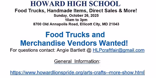 LION'S PRIDE CRAFT FAIR