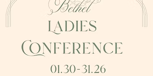 Bethel Community Church Ladies Conference