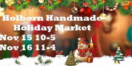 Holborn Handmade Holiday Market