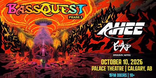 Ahee - Bassquest 3 Tour - The Palace Theatre