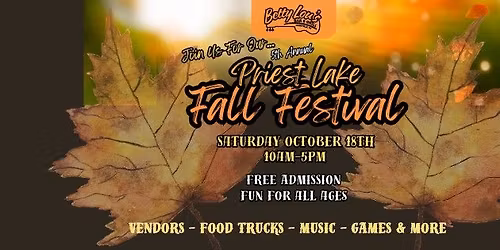 Priest Lake Fall Festival