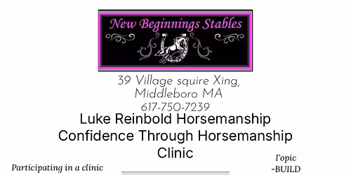 Luke Reinbold Horsemanship