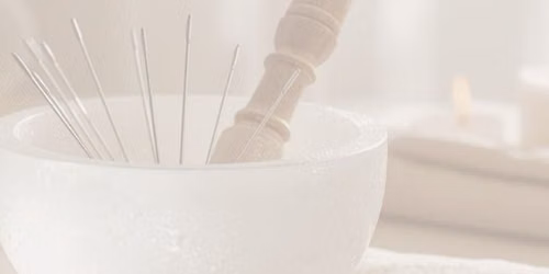 Sound Bowl and Acupuncture