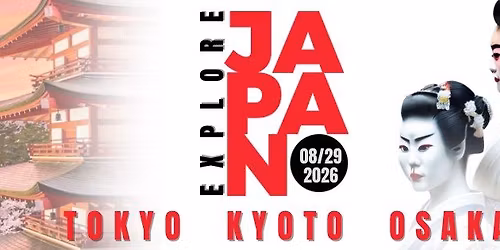 Explore Japan - Late Summer 2026