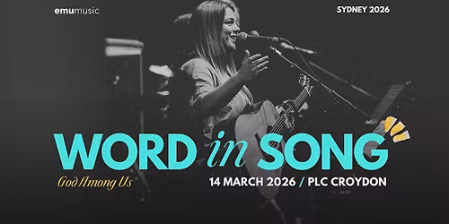 Word In Song Conference Sydney 2026
