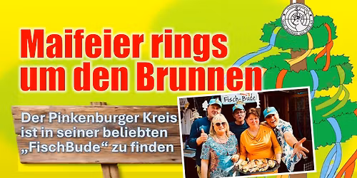 Mai-Feier rings um den Gro\u00df-Buchholzer Brunnen