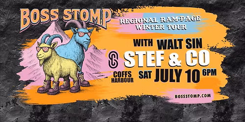HOMETOWN HEROS - BOSS STOMP \/ WALT SIN - STEF & CO