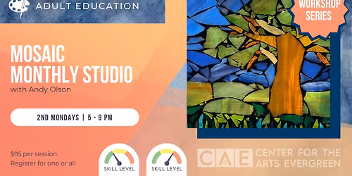 WORKSHOP SERIES: Mosaics Monthly Studio with Andy Olson
