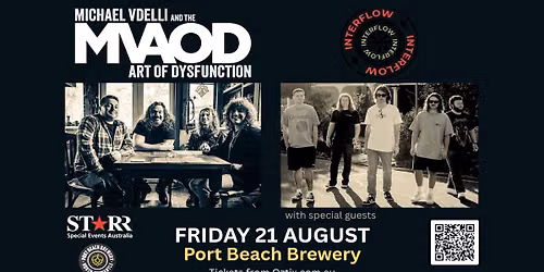 MVAOD play Port Beach Brewery with special guests Interflow