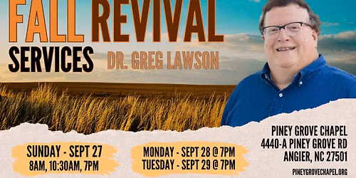 Fall Revival Services