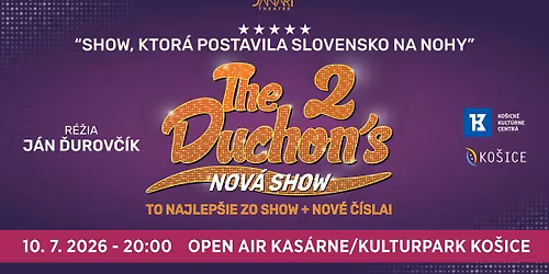SHOW THE DUCHON\u2019S 2 - pocta hudobnej legende - Leto v Kulturparku 2026