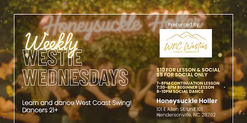 Weekly Westie Wednesdays at Honeysuckle Holler!