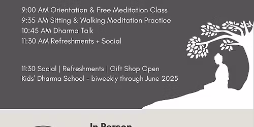 Sunday Dharma Program (Hybrid)