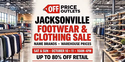 Warehouse Clothing Sale \u2013 Jacksonville (Up to 80% Off!)