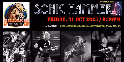 Sonic Hammer at Dillons!