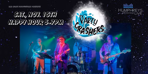 HAPPY HOUR with The PARTY CRASHERS!