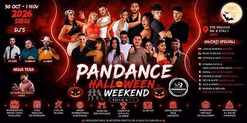 Pandance Halloween Weekend 4th Edition — Pandance Academy Sibiu