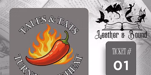 Tales & Tats Turn Up the Heat - Adult book fair & flash tattoos