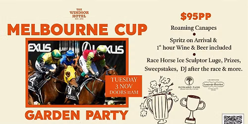 The Windsor's Melbourne Cup Garden Party