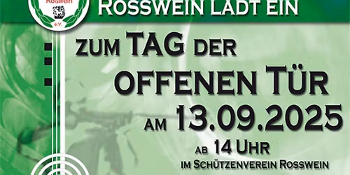 Tag der offenen T\u00fcr 2025 - Sch\u00fctzenverein Ro\u00dfwein e.V.