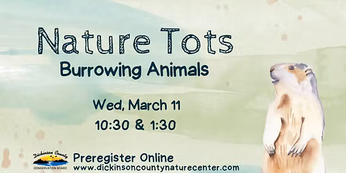 Nature Tots: Burrowing Animals (PM)