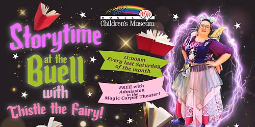 Storytime at the Buell with Thistle the Fairy!